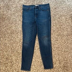Madewell Women's Blue Denim Jeans